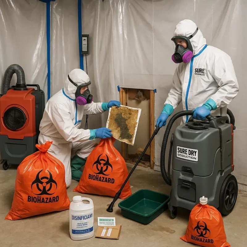 Contaminated Water Handling Protocols process in Meade County, KS